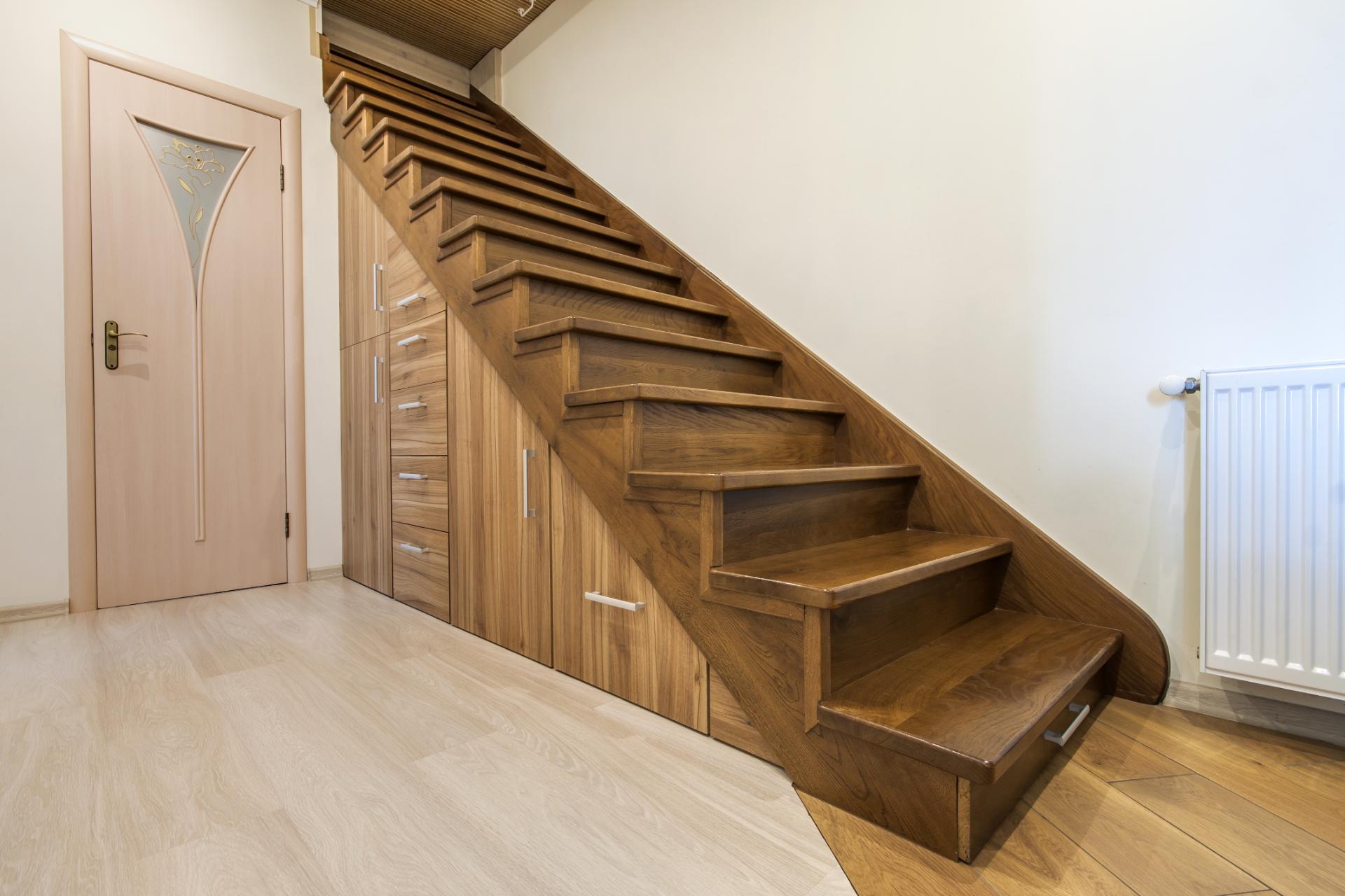 Wooden stairs